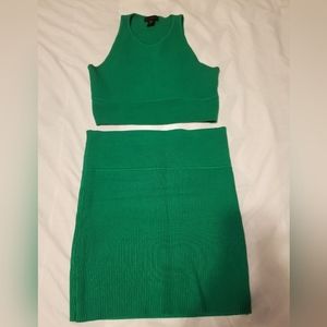 House of Harlow 1960 Green Knit Set